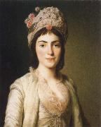 Alexander Roslin Zoie Ghika,modavisk princess Spain oil painting artist